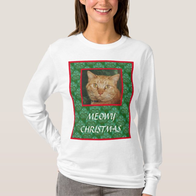  Christmas CAT  Sweat shirt (Front)