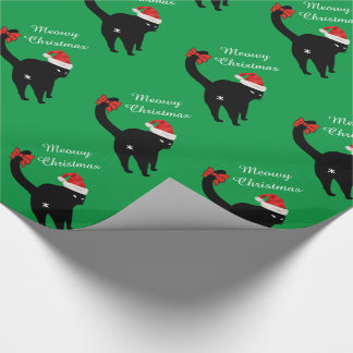 Christmas Cat Wrapping Paper