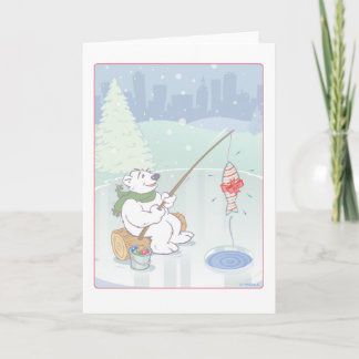 "Christmas Catch"-by Gerry O'Neill Holiday Card