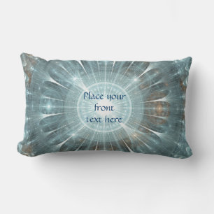 Christmas Cathedral Window Lumbar Cushion