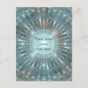 Christmas Cathedral Window Postcard