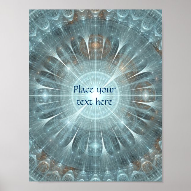 Christmas Cathedral Window Poster (Front)
