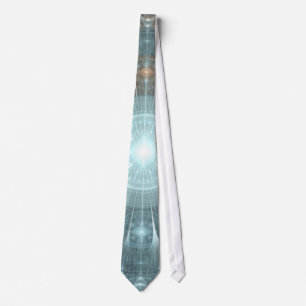 Christmas Cathedral Window Tie