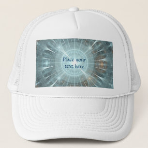 Christmas Cathedral Window Trucker Hat