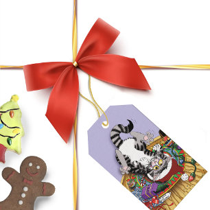 Christmas Catnip Cat Gift Tags