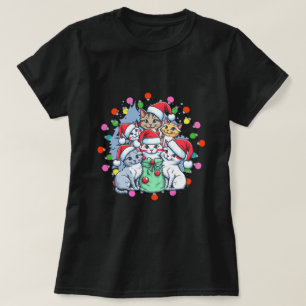 Christmas cats lovers , Merry Christmas T-Shirt