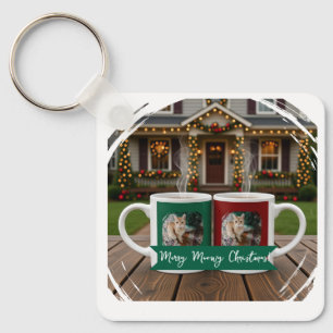 Christmas Cats Mugs Coffee Keychain