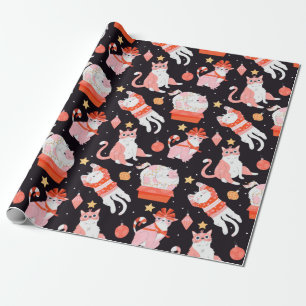 Christmas Cats Wrapping Paper