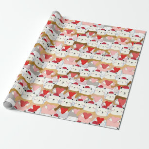 Christmas Cats Wrapping Paper