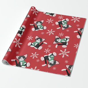 Christmas Cats Wrapping Paper
