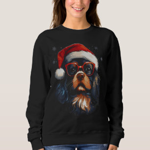 Christmas Cavalier King Charles Spaniel Dog Lover Sweatshirt