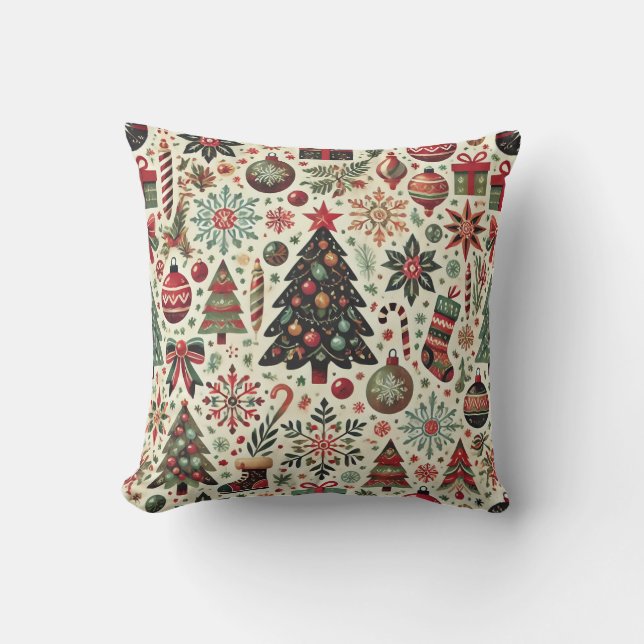 Christmas Celebration Cushion (Front)