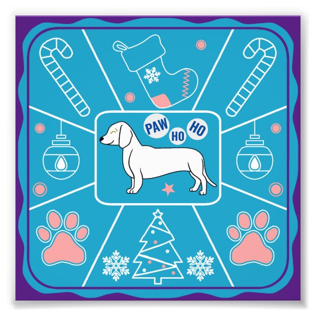 Christmas celebration photo print (Front)