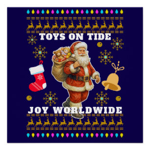 Christmas celebration poster