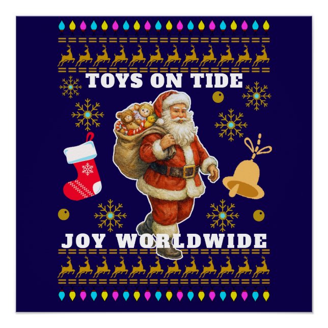 Christmas celebration poster (Front)