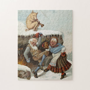 Christmas Celebration Wilhelm Larsen Jigsaw Puzzle