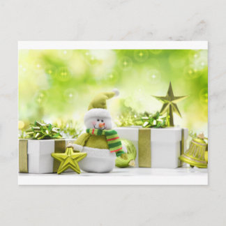Christmas Celebrations 3 Holiday Postcard