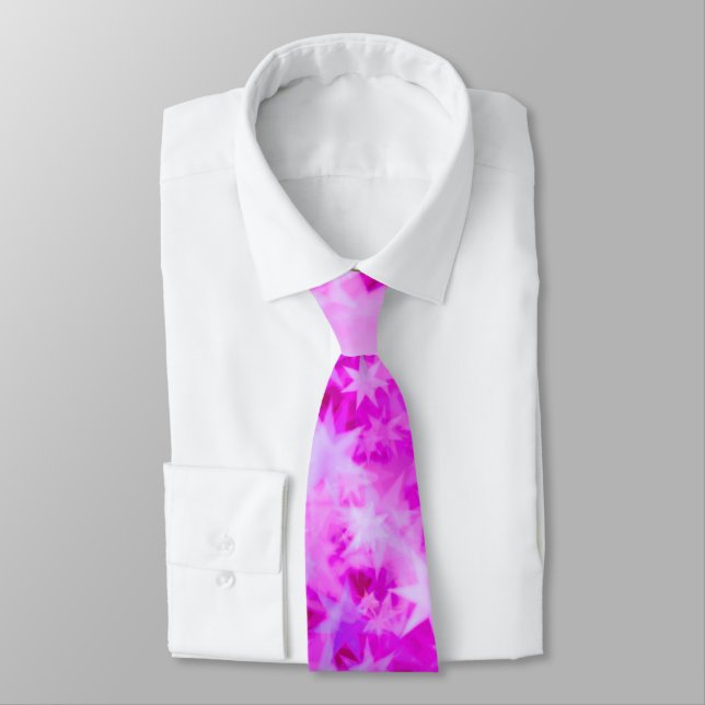 Christmas Celestial Bloom Tie (Tied)