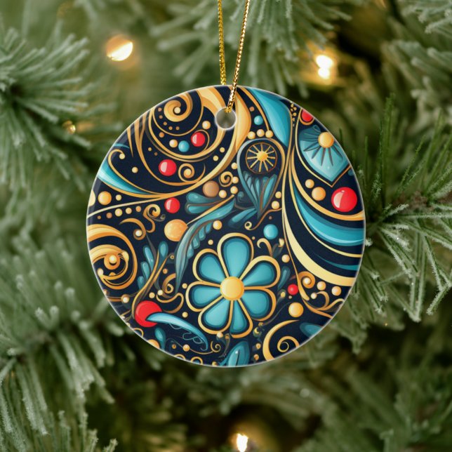 Christmas Ceramic Ornament (Tree)
