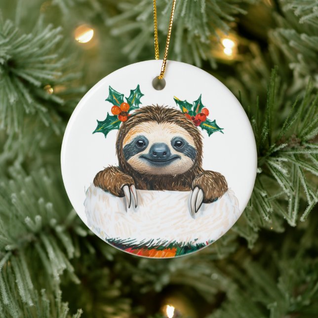 christmas ceramic ornament (Tree)