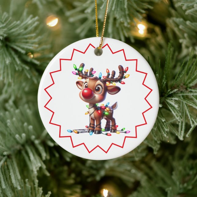 Christmas Ceramic Ornament (Tree)