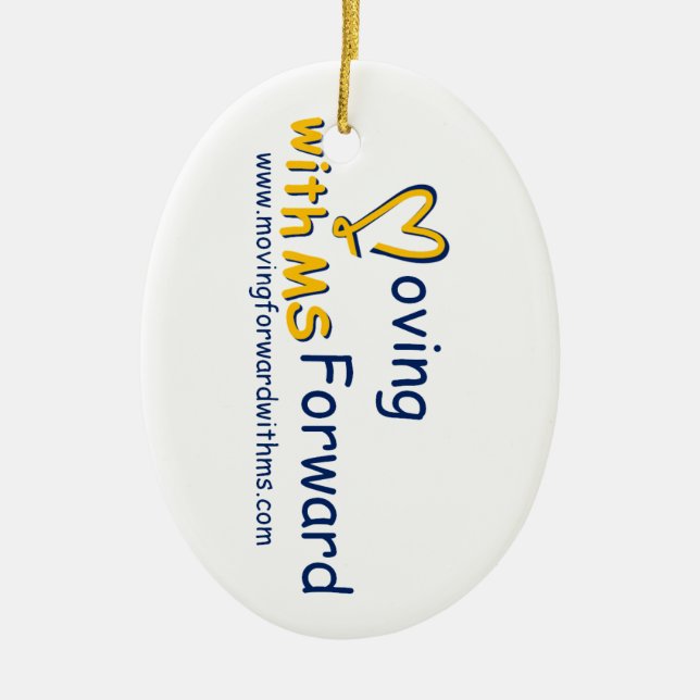 christmas ceramic ornament (Front)