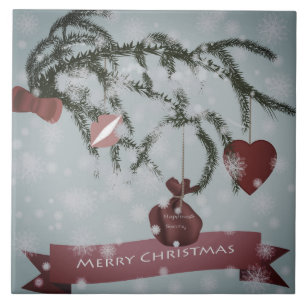 Christmas Ceramic Tile