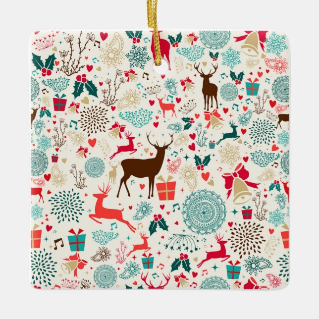 Christmas Ceramic Tree Decoration (Front)