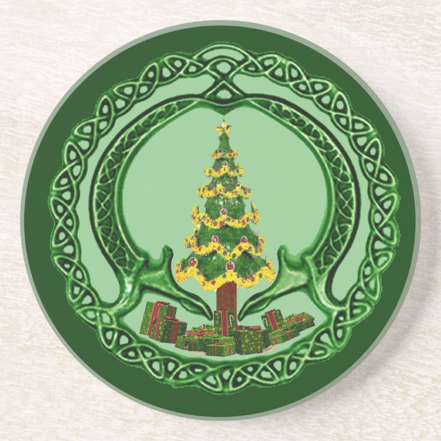 Christmas Chaddagh Coaster (Front)