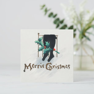 Christmas Chamberlin at Old Point Comfort. Holiday Card