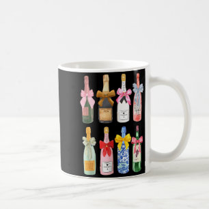 Christmas Champagne Cool Gl Coquette Bottle Coffee Mug