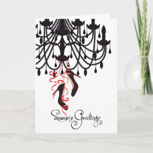 Christmas Chandelier Card
