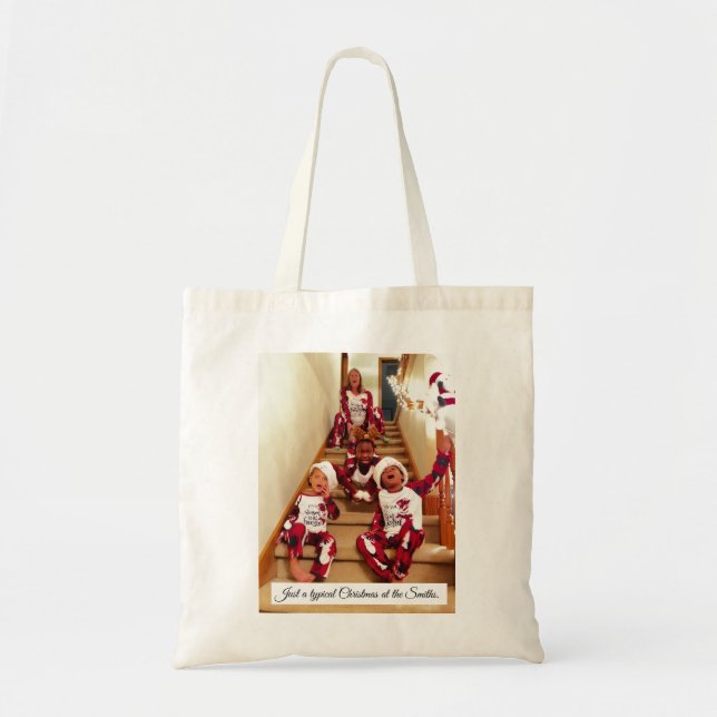 Christmas Chaos Tote Bag (Front)