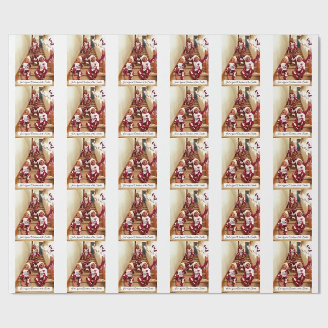 Christmas Chaos Wrapping Paper (Flat)