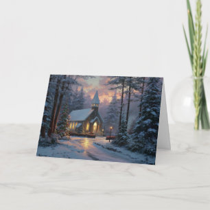 Christmas Chapel Holiday Card