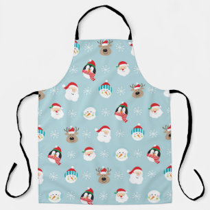 Christmas Character Heads: Festive Wrap Apron