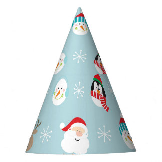 Christmas Character Heads: Festive Wrap Party Hat