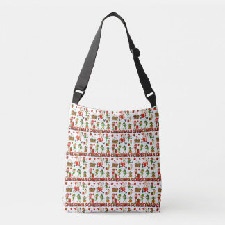 Christmas Characters Crossbody Bag