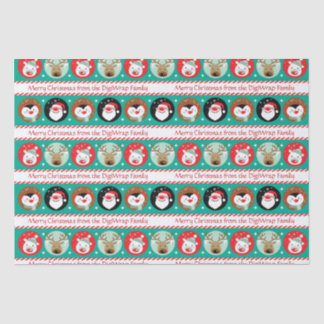 Christmas Characters Tissue Paper