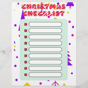 Christmas Checklist Flyer