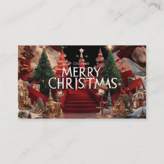 Christmas Cheer Business Card