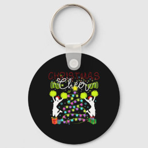 Christmas Cheer Cheerleading Dance Xmas Season Ugl Key Ring