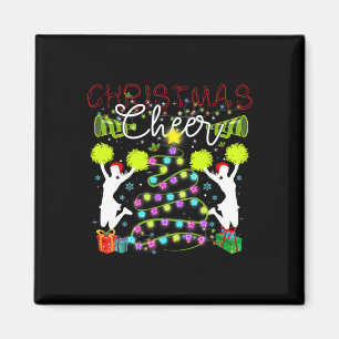 Christmas Cheer Cheerleading Dance Xmas Season Ugl Magnet