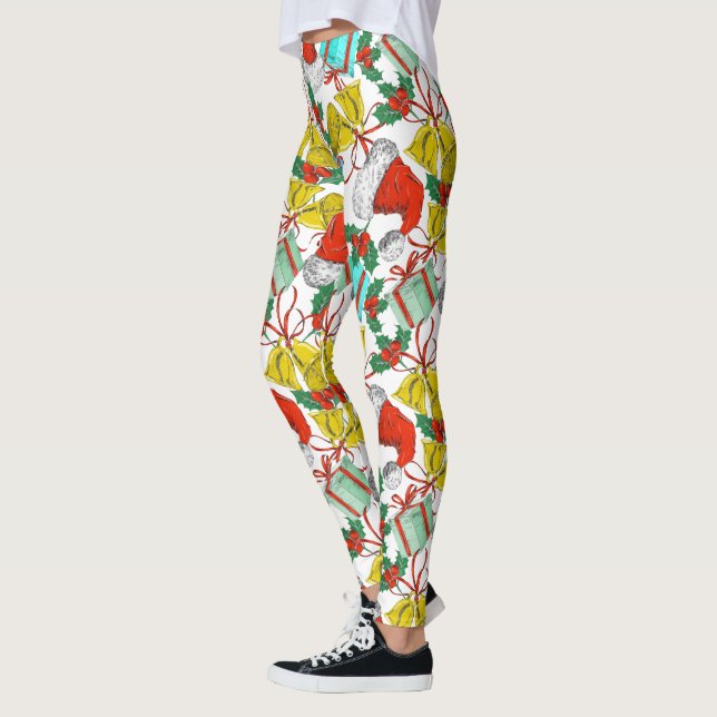 Christmas Cheer Collection Leggings (Left)