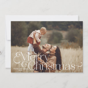Christmas Cheer Holiday Card White