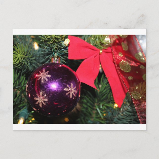 Christmas Cheer Holiday Postcard (Front)