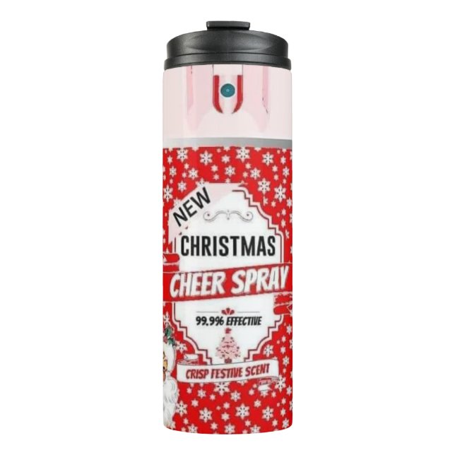 Christmas Cheer Spray  Thermal Tumbler (Front)