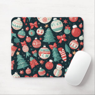 Christmas Cheer, Xmas Holiday, Christmas Gift for Mouse Pad