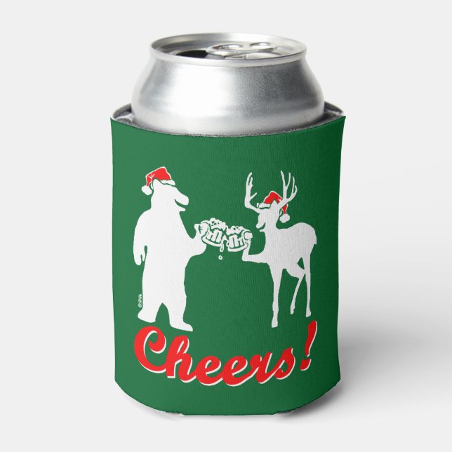 Christmas Cheers ! Can Cooler (Can Front)