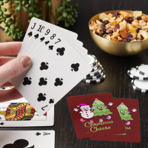 CHRISTMAS CHEERS PLAYING CARDS
